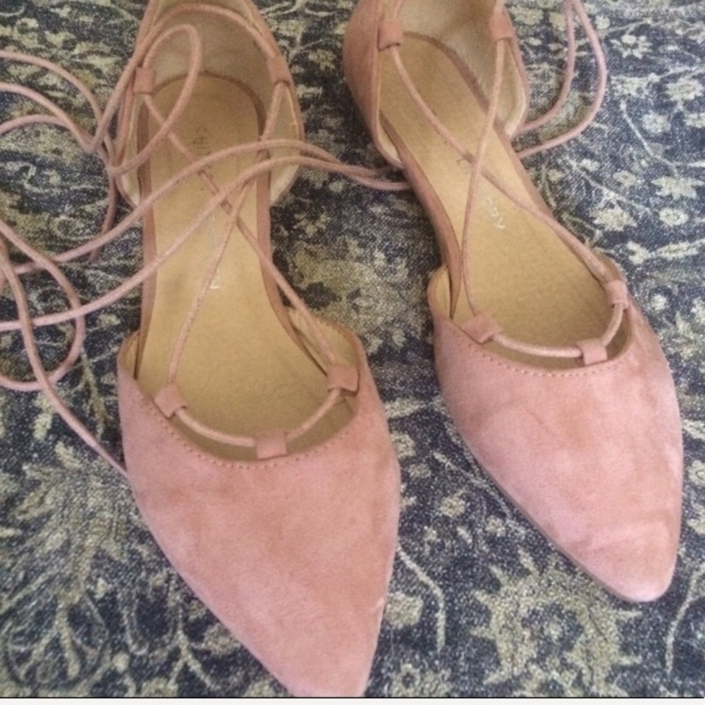 ❌SOLD❌❣️Blush Chinese Laundry Ballet Flat - Picture 1 of 8